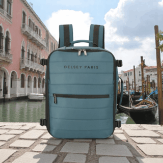 Delsey Shadow Green Σακίδιο Πλάτης 24L Travel Backpack