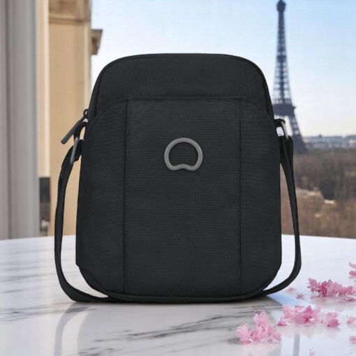 Delsey Picpus Μαύρο Τσαντάκι Ώμου 7.9” 2.7lt - Image 2