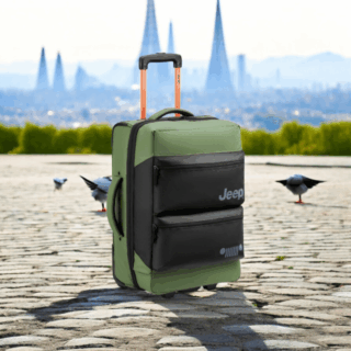 Jeep Σακ βουαγιάζ καμπίνας trolley 55cm Elm Green