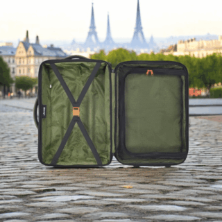 Jeep Σακ βουαγιάζ καμπίνας trolley 55cm Elm Green