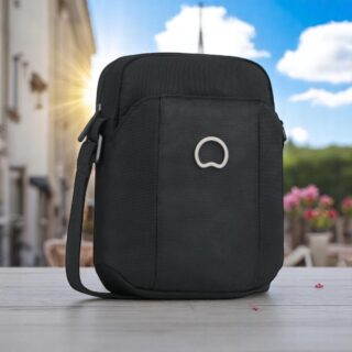 Delsey Picpus Μαύρο Τσαντάκι Ώμου 7.9” 2.7lt