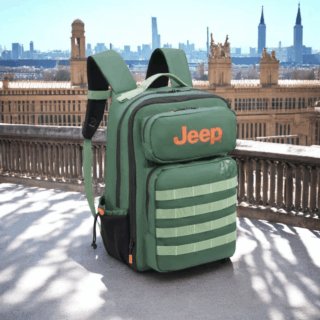 Jeep Σακίδιο πλάτης ταξιδίου 39lt Green