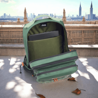 Jeep Σακίδιο πλάτης ταξιδίου 39lt Green