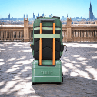 Jeep Σακίδιο πλάτης ταξιδίου 39lt Green