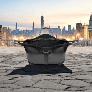 Porsche Design Σακ βουαγιάζ καμπίνας 50cm Weekender Carbon Black