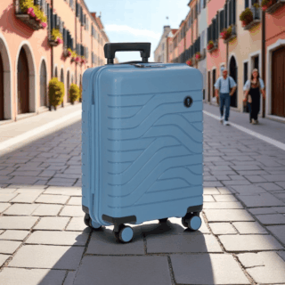 B|Y Βαλίτσα καμπίνας slim 55cm Ulisse Grey Blue