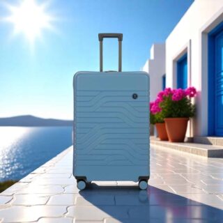 B|Y Βαλίτσα μεγάλη expandable 79cm Ulisse Grey Blue