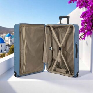 B|Y Βαλίτσα μεγάλη expandable 79cm Ulisse Grey Blue