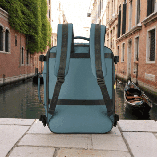 Σακίδιο Πλάτης Delsey Shadow Green 24lt Travel Backpack Cabin Size - Image 4