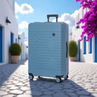 B|Y Βαλίτσα μεγάλη expandable 79cm Ulisse Grey Blue