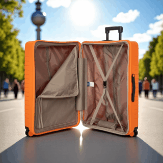 B|Y Βαλίτσα μεγάλη expandable 79cm Ulisse Orange