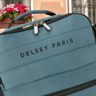 Delsey Shadow Green Σακίδιο Πλάτης 24L Travel Backpack