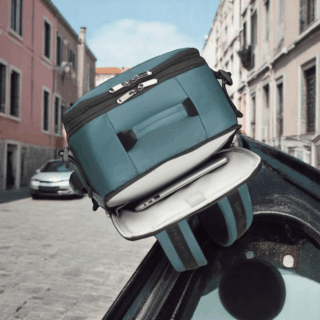 Delsey Shadow Green Σακίδιο Πλάτης 24L Travel Backpack