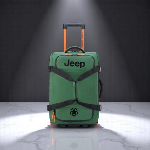 Jeep Σακ βουγιάζ καμπίνας trolley 55cm Elm Green - Image 2