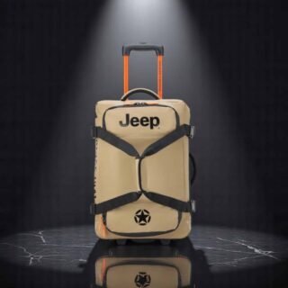Jeep Σακ βουγιάζ καμπίνας trolley 55cm Warm Sand