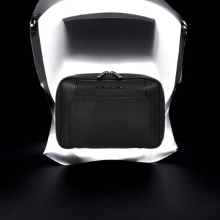 Porsche Design Νεσεσέρ δερμάτινο washbag σειρά Roadster Black