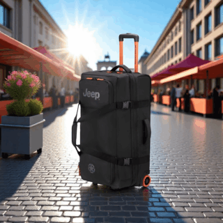 Jeep Σακ βουγιάζ trolley 72cm Black