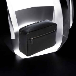 Porsche Design Νεσεσέρ δερμάτινο washbag σειρά Roadster Black