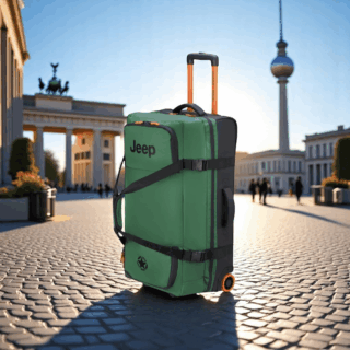 Jeep Σακ βουγιάζ trolley 72cm Elm Green