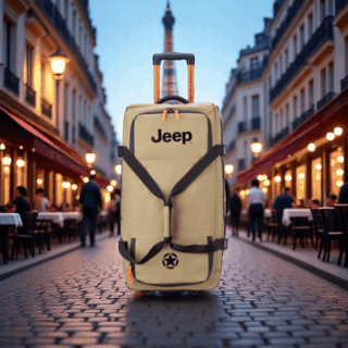 Jeep Σακ Βουαγιάζ Trolley 72cm Warm Sand