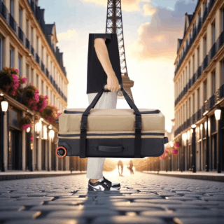 Jeep Σακ Βουαγιάζ Trolley 72cm Warm Sand