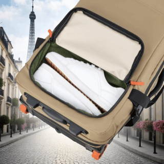 Jeep Σακ Βουαγιάζ Trolley 72cm Warm Sand