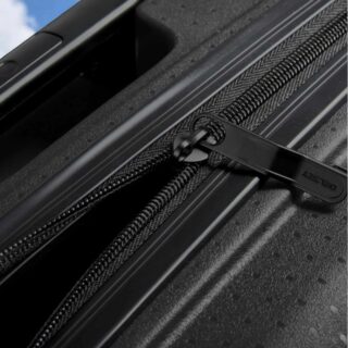 Delsey Belmont Plus Βαλίτσα Καμπίνας Slim 55cm Μαύρη