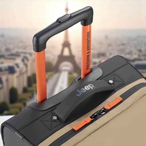 Jeep Σακ Βουαγιάζ Trolley 72cm Warm Sand - Image 7