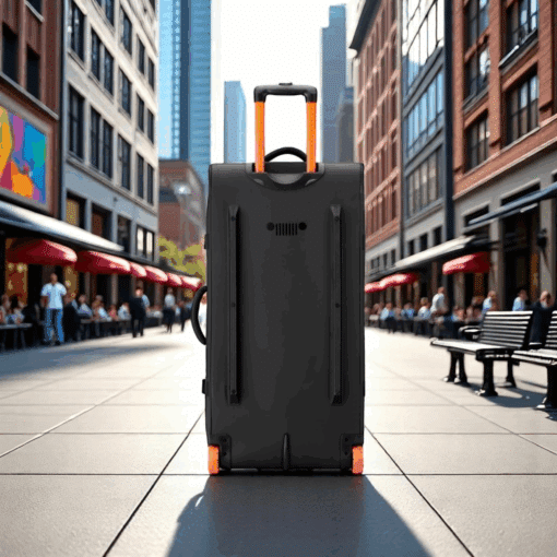 Jeep Σακ Βουαγιάζ Trolley 82cm Black