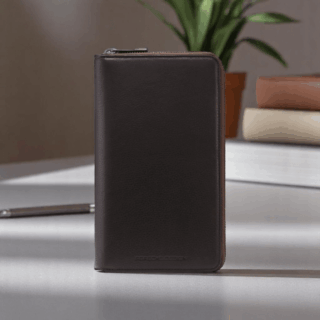 Porsche Design Men's Pouch 12 – Dark Brown