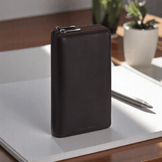 Porsche Design Men's Pouch 12 – Dark Brown