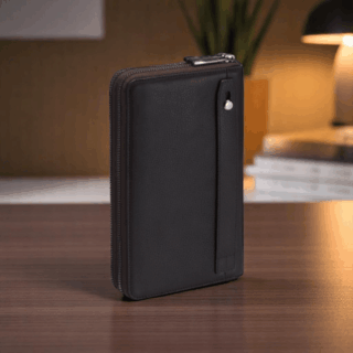 Porsche Design Men's Pouch 12 – Dark Brown