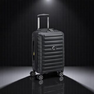 Delsey Shadow Βαλίτσα Καμπίνας 55cm Μαύρο