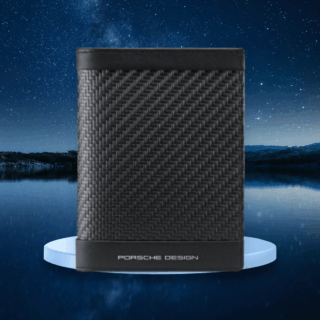 Porsche Design Wallet 4 Carbon – Black
