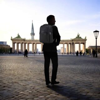 Samsonite Τσάντα Πλάτης για Laptop σε Μαύρο χρώμα 153522-1041