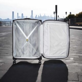 Delsey Βαλίτσα μεγάλη expandable 79cm Pin Up 6 Black