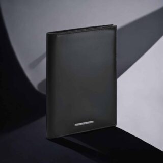 Porsche Design SLG Δερμάτινη Θήκη Διαβατηρίου Μαύρη