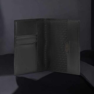 Porsche Design SLG Δερμάτινη Θήκη Διαβατηρίου Μαύρη