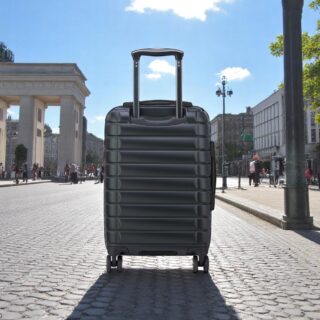 Delsey Shadow Βαλίτσα Καμπίνας Expandable 55cm Μαύρο