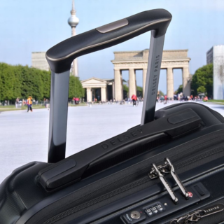 Delsey Shadow Βαλίτσα Καμπίνας Expandable 55cm Μαύρο