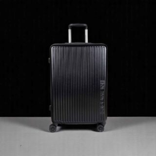 Newcom N1490/70 Βαλίτσα Μεγάλη Μαύρη με Ρόδες ABS+PC