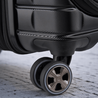 Delsey Shadow Βαλίτσα Καμπίνας Expandable 55cm Μαύρο