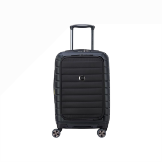 Delsey Shadow Βαλίτσα Καμπίνας Expandable 55cm Μαύρο