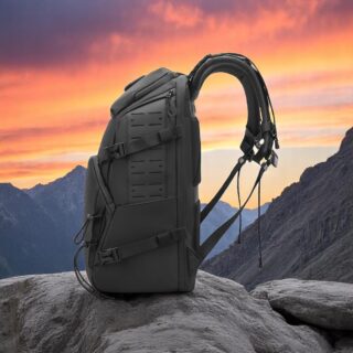 Bange FW230 Ορειβατικό Σακίδιο Πλάτης Μαύρο 36lt με Θήκη Laptop 15.6