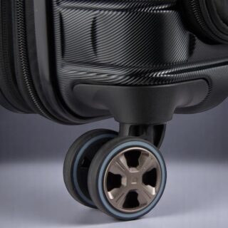 Delsey Shadow Βαλίτσα Καμπίνας Expandable 55cm Μαύρο