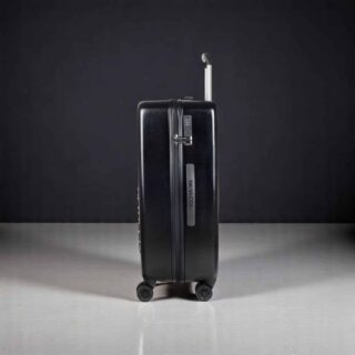 Newcom N1490/60 Βαλίτσα Μεσαία Μαύρη ABS+PC 20kg