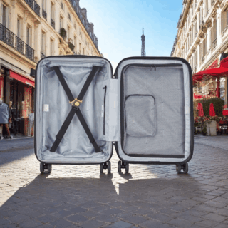 Delsey Shadow Βαλίτσα Καμπίνας Expandable 55cm Πράσινο