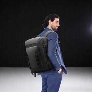 Bange 3055 Μαύρο 40L Σακίδιο Ταξιδιού Cabin Size Laptop 17.3”