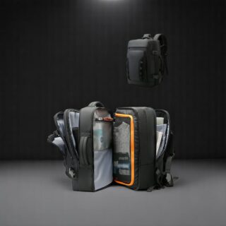 Bange 3055 Μαύρο 40L Σακίδιο Ταξιδιού Cabin Size Laptop 17.3”