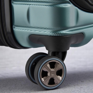 Delsey Shadow Βαλίτσα Καμπίνας Expandable 55cm Πράσινο